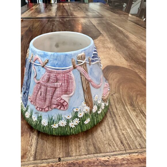Yankee Candle Laundry Day Clothesline Candle Shade Holder - Picture 3 of 6